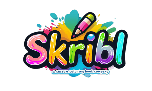 Skribl AI Coloring Book Creator Logo